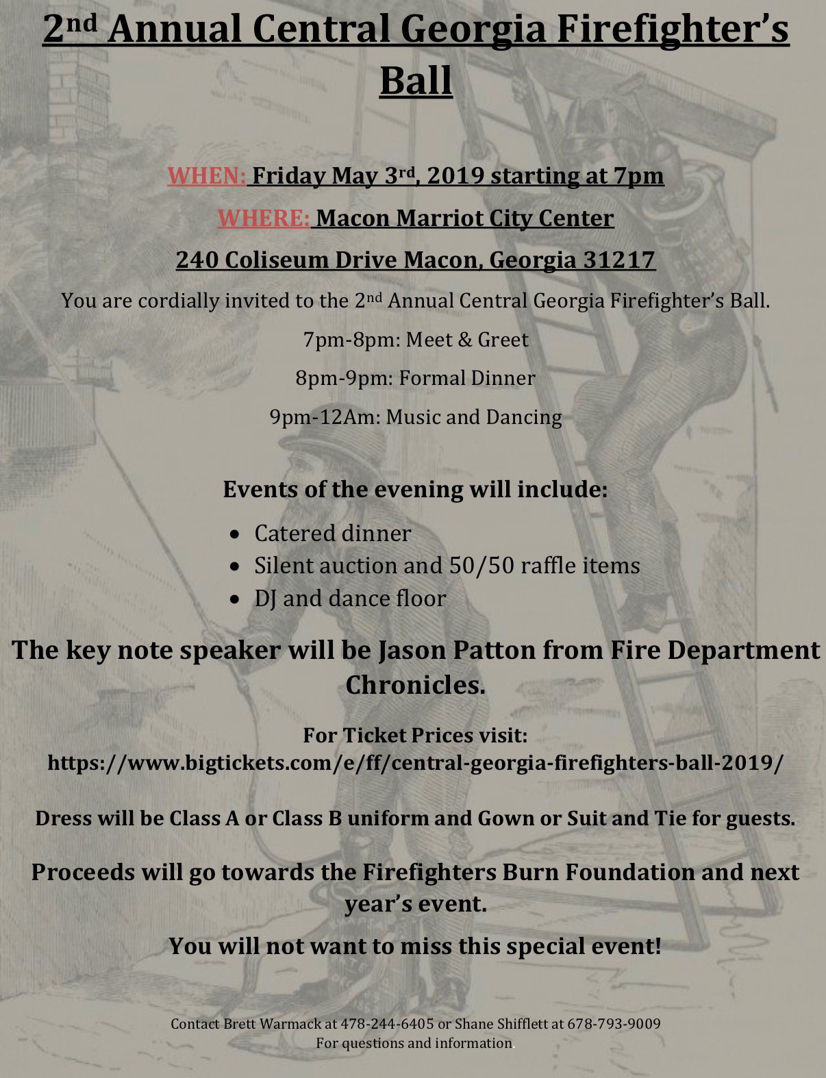 Central Georgia Firefighters Ball