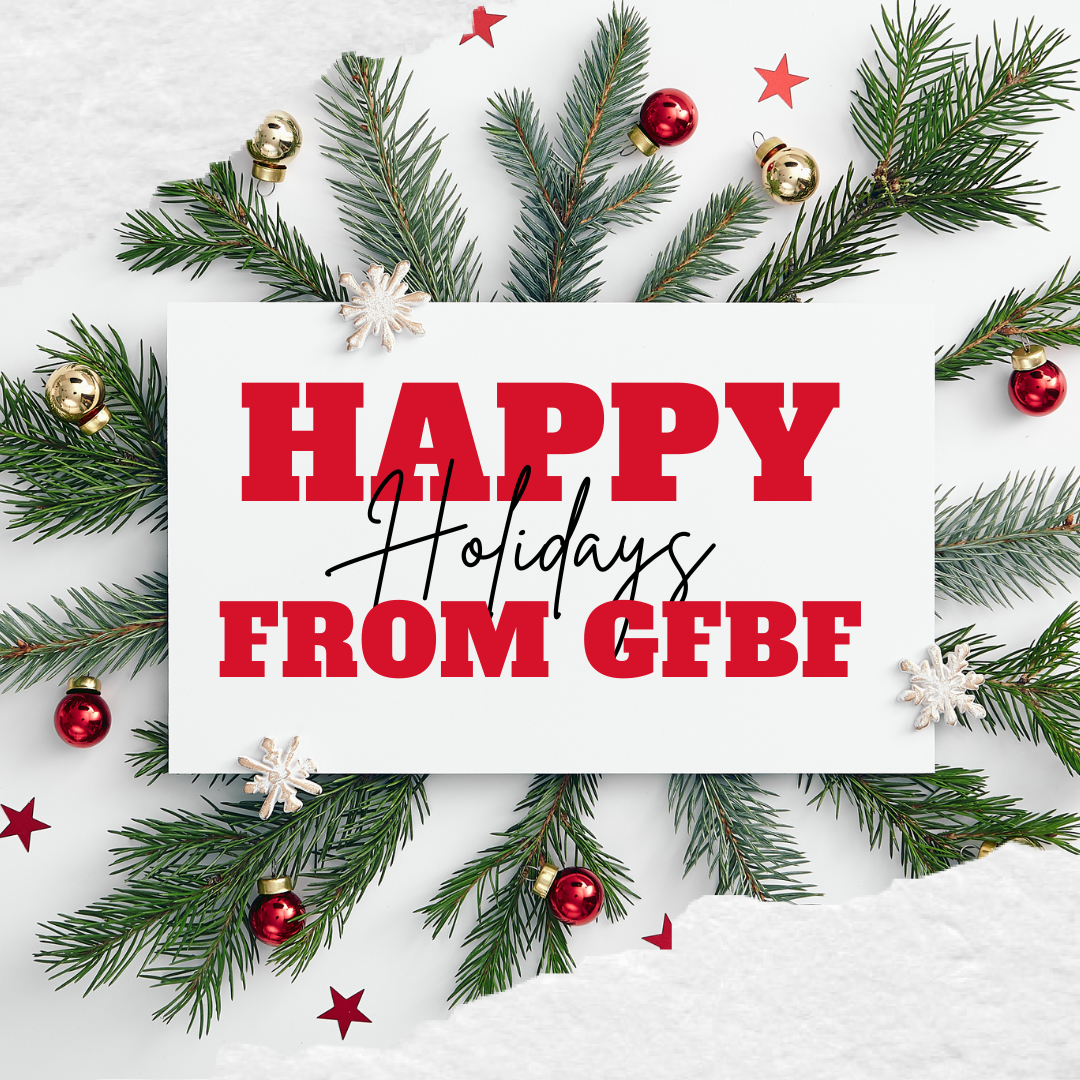 Happy Holidays from GFBF